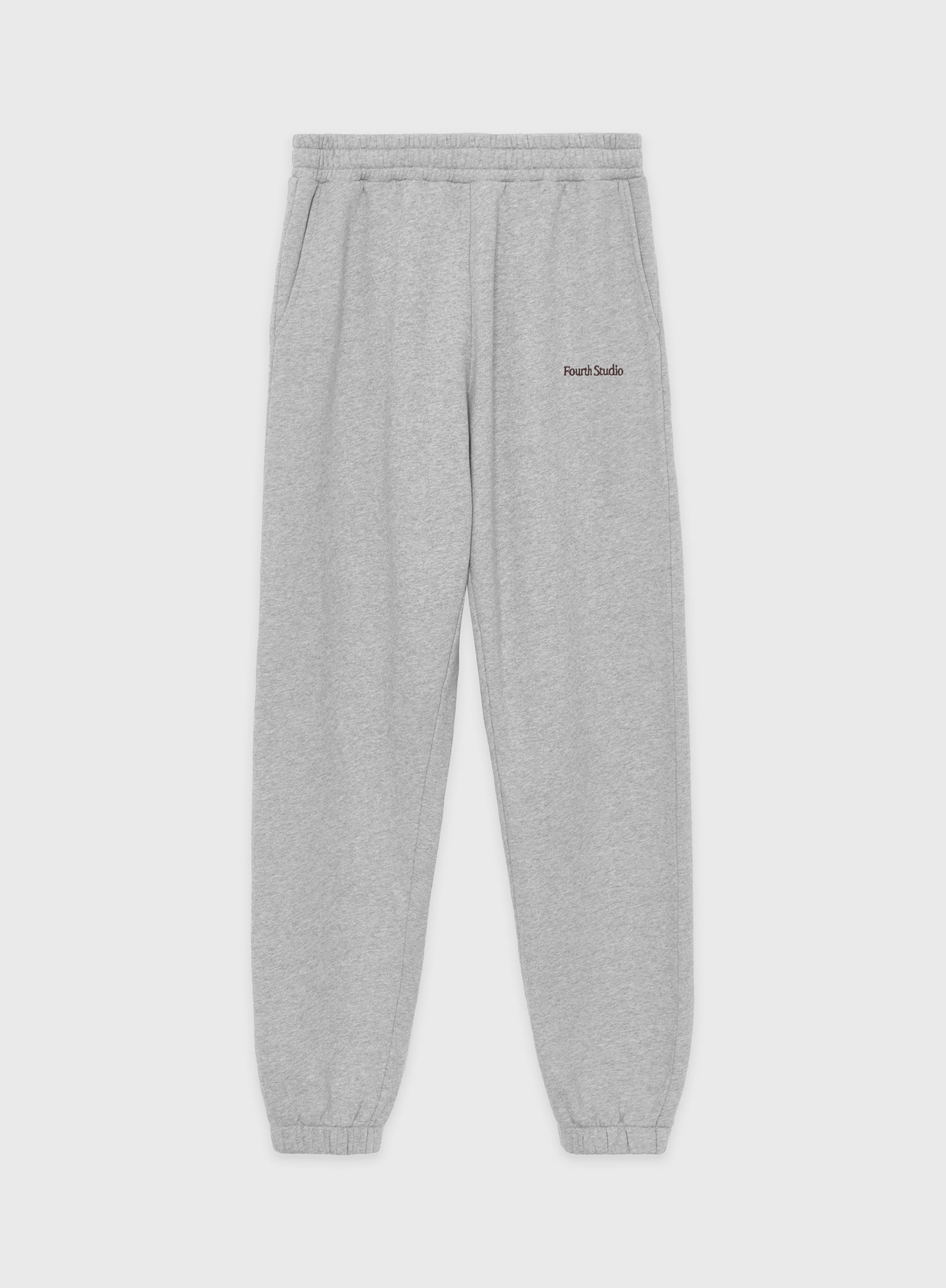 Grey Marl Fourth Studio Branded Jogger